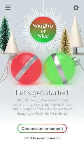 Play Naughty or Nice Xmas Ornament as an online game Naughty or Nice Xmas Ornament with UptoPlay