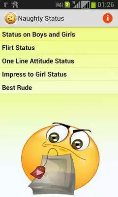 Play Naughty Status