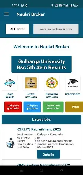 Play Naukri Broker Daily Govt Jobs and enjoy Naukri Broker Daily Govt Jobs with UptoPlay Play Naukri Broker Daily Govt Jobs and enjoy Naukri Broker Daily Govt Jobs with UptoPlay