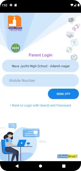 Play Nava Jyothi High School App  and enjoy Nava Jyothi High School App with UptoPlay