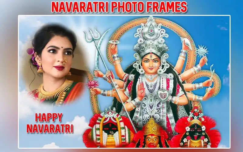 Play Navaratri Photo Frames as an online game Navaratri Photo Frames with UptoPlay