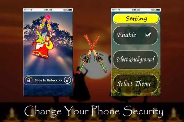 Play Navaratri Screen Lock