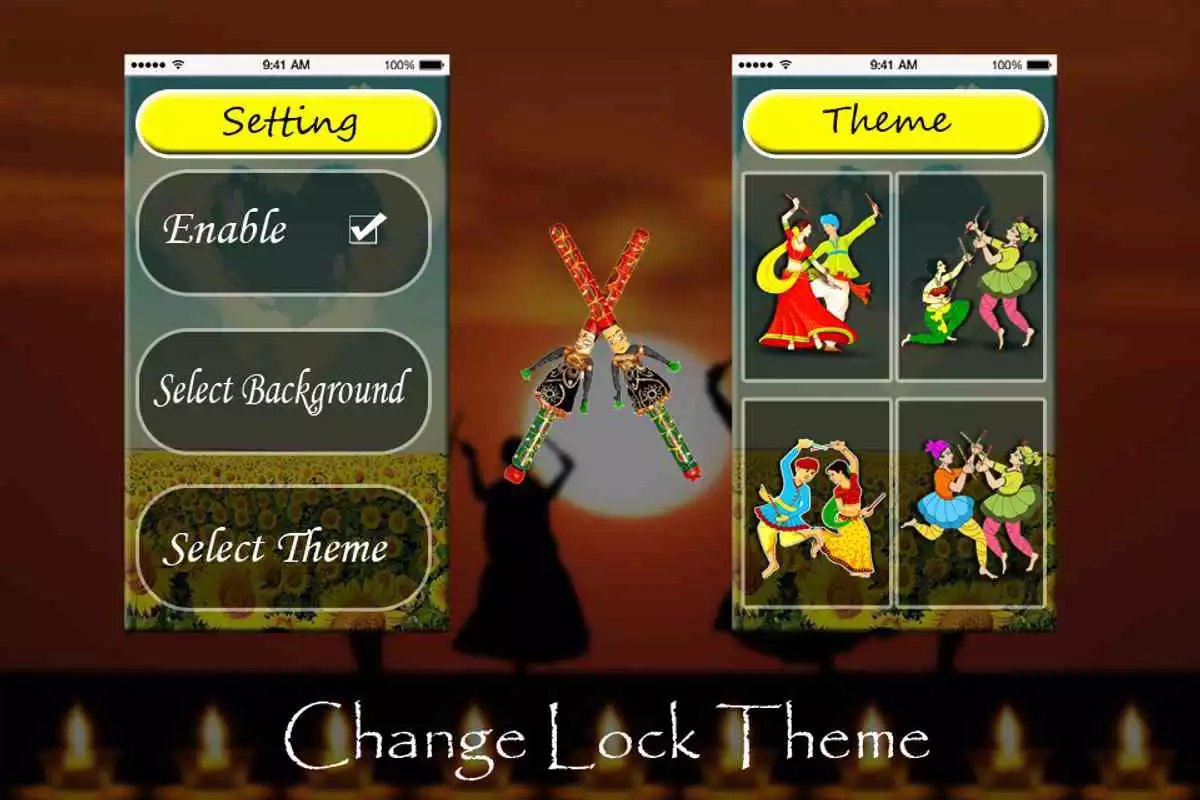 Play Navaratri Screen Lock