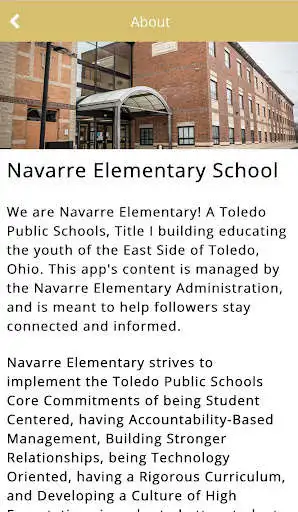 Play Navarre Elementary School Mobile Application as an online game Navarre Elementary School Mobile Application with UptoPlay