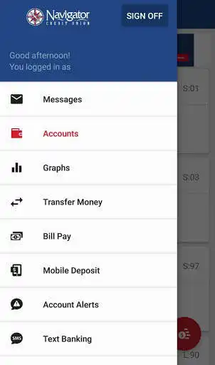 Play APK Navigator Credit Union  and enjoy Navigator Credit Union with UptoPlay com.softek.ofxclmobile.navigatorcu