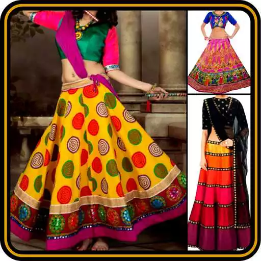 Free play online Navratri Chaniya Choli Indian Women Suits Designs APK