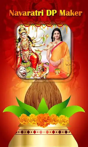 Play Navratri Dp Maker - Navaratri Photo Editor  and enjoy Navratri Dp Maker - Navaratri Photo Editor with UptoPlay