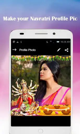 Play Navratri Dp Maker - Navaratri Photo Editor as an online game Navratri Dp Maker - Navaratri Photo Editor with UptoPlay