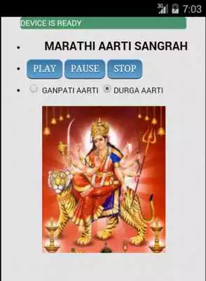 Play Navratri,Ganpati Marathi Aarti