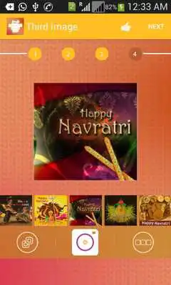 Play Navratri Greetings Image Maker