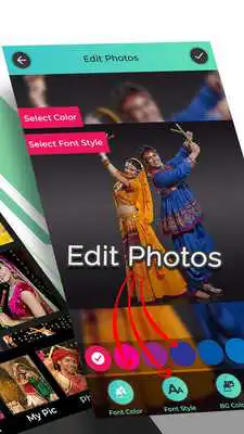 Play Navratri Lyrical Video Status Maker - 30 Seconds Play Navratri Lyrical Video Status Maker - 30 Seconds