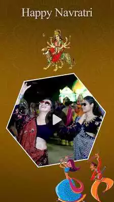 Play Navratri Music Video Maker With Photos