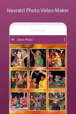 Play Navratri Photo Video : Movie Maker with Music 2017