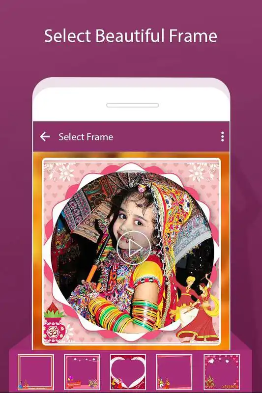 Play Navratri Photo Video : Movie Maker with Music 2017