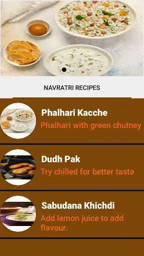 Play Navratri Recipe  and enjoy Navratri Recipe with UptoPlay