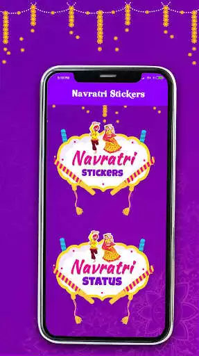 Play Navratri Stickers for whatsapp as an online game Navratri Stickers for whatsapp with UptoPlay