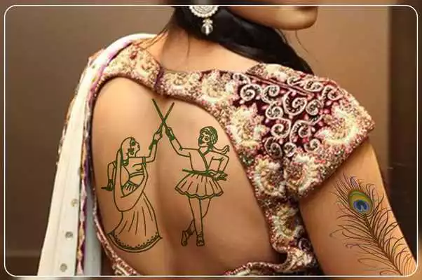 Play Navratri Tattoo Maker