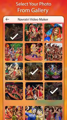 Play Navratri Video Maker Music : Photo Video Maker  and enjoy Navratri Video Maker Music : Photo Video Maker with UptoPlay