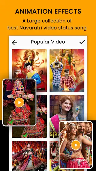 Play Navratri Video Maker Music as an online game Navratri Video Maker Music with UptoPlay