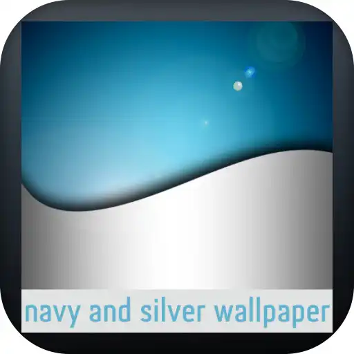 Play navy and silver wallpaper APK