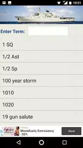 Play Navy and Warship Dictionary as an online game Navy and Warship Dictionary with UptoPlay