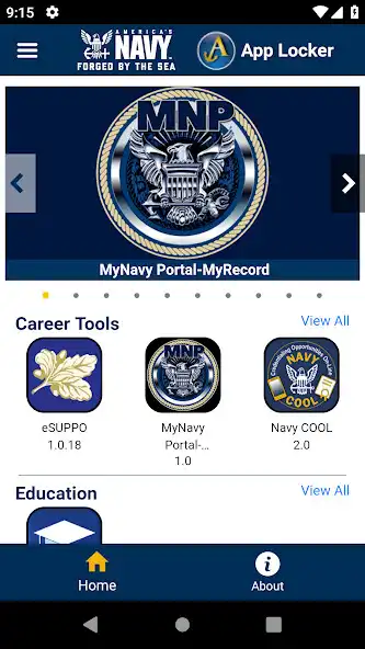 Play Navy App Locker