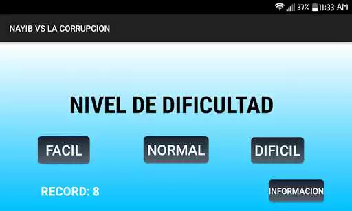 Play Nayib VS La Corrupcion as an online game Nayib VS La Corrupcion with UptoPlay
