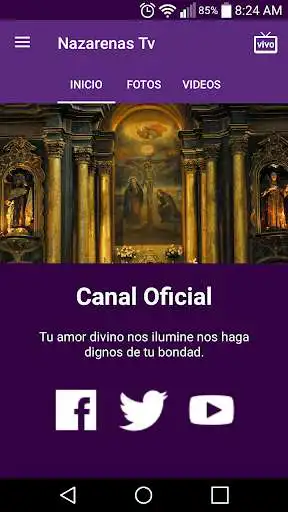 Play Nazarenas Tv  and enjoy Nazarenas Tv with UptoPlay