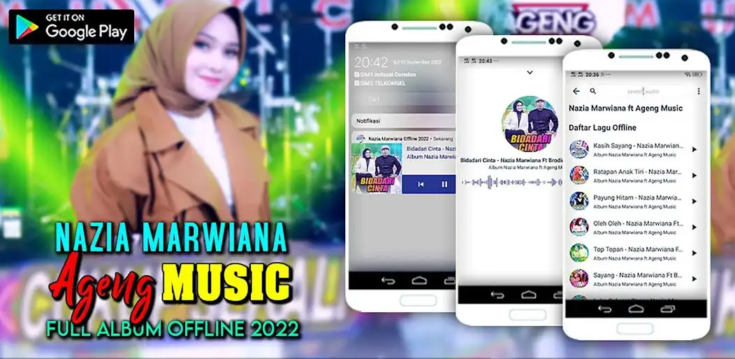Play Nazia Marwiana Ageng Music Off  and enjoy Nazia Marwiana Ageng Music Off with UptoPlay