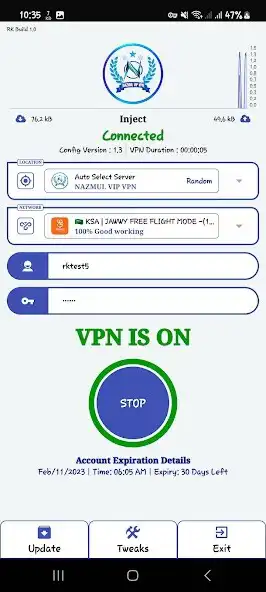 Play NAZMUL VIP VPN  and enjoy NAZMUL VIP VPN with UptoPlay