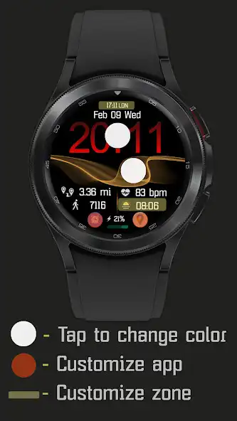 Play NB09 Digital watch face as an online game NB09 Digital watch face with UptoPlay