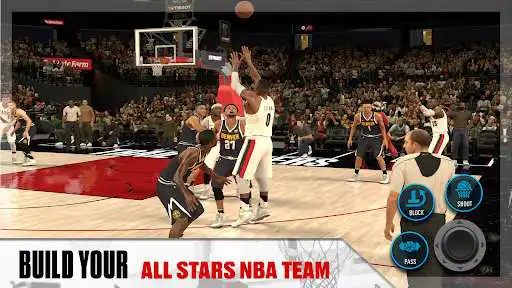Graj w mobilną grę w koszykówkę NBA 2K i ciesz się mobilną grą w koszykówkę NBA 2K z UptoPlay