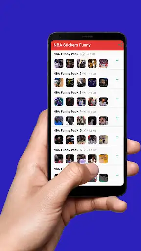Play NBA Animated Stickers (WAStickers)  and enjoy NBA Animated Stickers (WAStickers) with UptoPlay