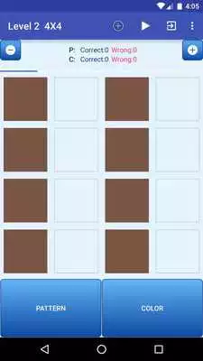 Play N-Back Brain Game PATTERN