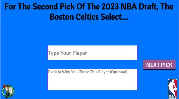 Play NBA Draft Simulator 2023 as an online game NBA Draft Simulator 2023 with UptoPlay