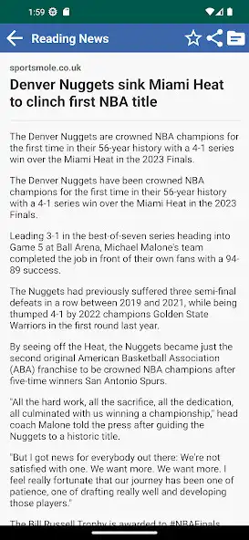 Play NBA Latest News as an online game NBA Latest News with UptoPlay