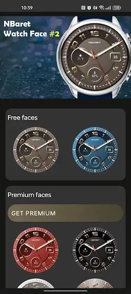 Play NBaret n2 Watch Face  and enjoy NBaret n2 Watch Face with UptoPlay