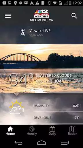 Play NBC12 First Alert Weather and enjoy NBC12 First Alert Weather with UptoPlay Play NBC12 First Alert Weather and enjoy NBC12 First Alert Weather with UptoPlay