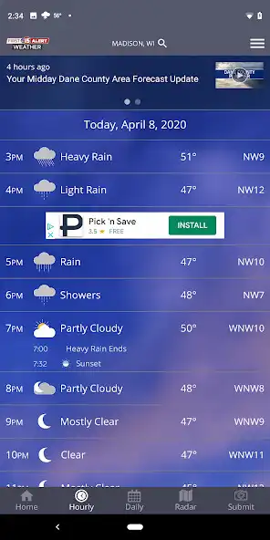 Play NBC15 Weather as an online game NBC15 Weather with UptoPlay
