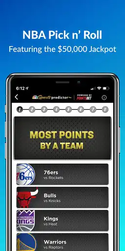 Play NBC Sports Predictor as an online game NBC Sports Predictor with UptoPlay