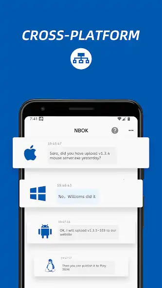 Play NBOK, Serverless LAN messenger as an online game NBOK, Serverless LAN messenger with UptoPlay