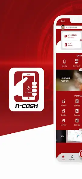 Play N-Cash Digital Wallet (Nepal)  and enjoy N-Cash Digital Wallet (Nepal) with UptoPlay