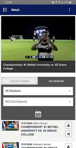 Play NCCAA as an online game NCCAA with UptoPlay