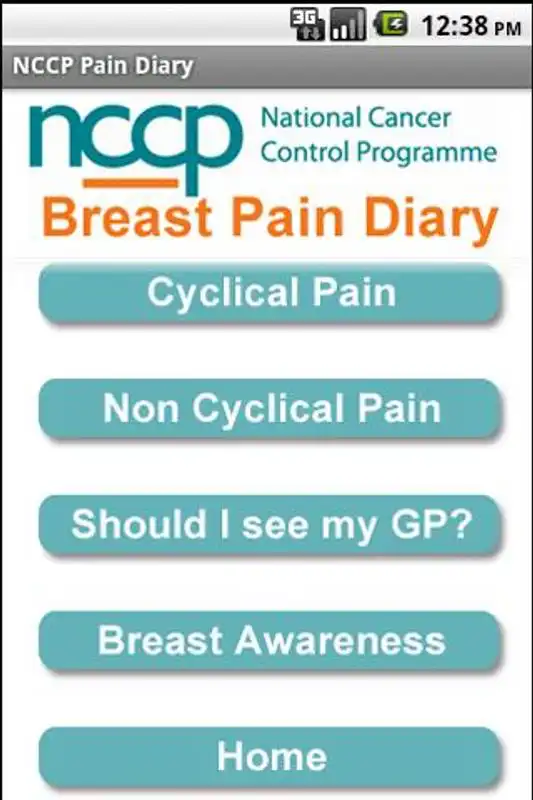 Play NCCP Breast Pain Diary