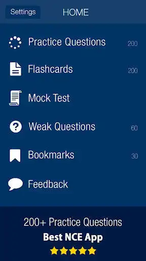 Play APK NCE Counselor Practice Test Prep 2020  and enjoy NCE Counselor Practice Test Prep 2020 with UptoPlay com.imptrax.nce_national_counselor_exam_practice_test_prep_flashcard