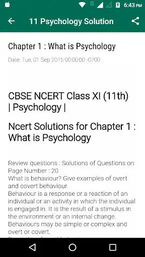 Play NCERT Class 11  Psychology  and enjoy NCERT Class 11  Psychology with UptoPlay