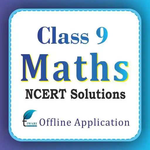 Play NCERT Solutions Class 9 Maths in English offline APK