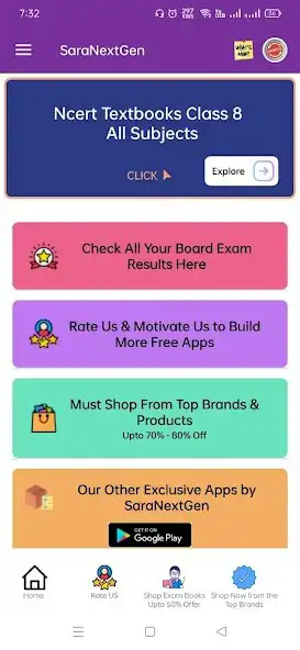 Play NCERT Textbook App Class 8 as an online game NCERT Textbook App Class 8 with UptoPlay