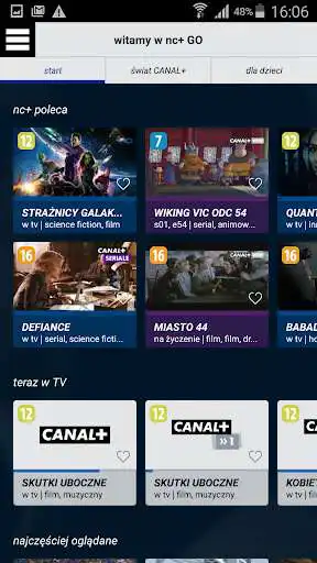 Play nc+ GO as an online game nc+ GO with UptoPlay
