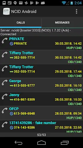 Play NCID Android  and enjoy NCID Android with UptoPlay